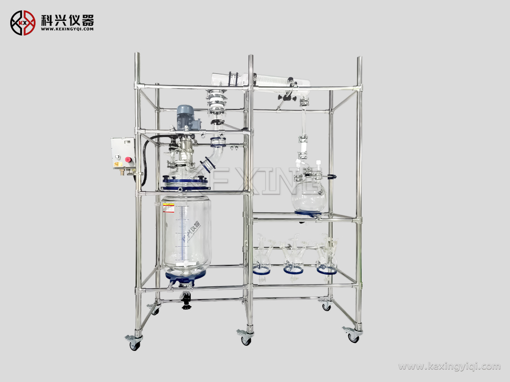 玻璃蒸餾反應(yīng)釜 玻璃蒸餾反應(yīng)釜